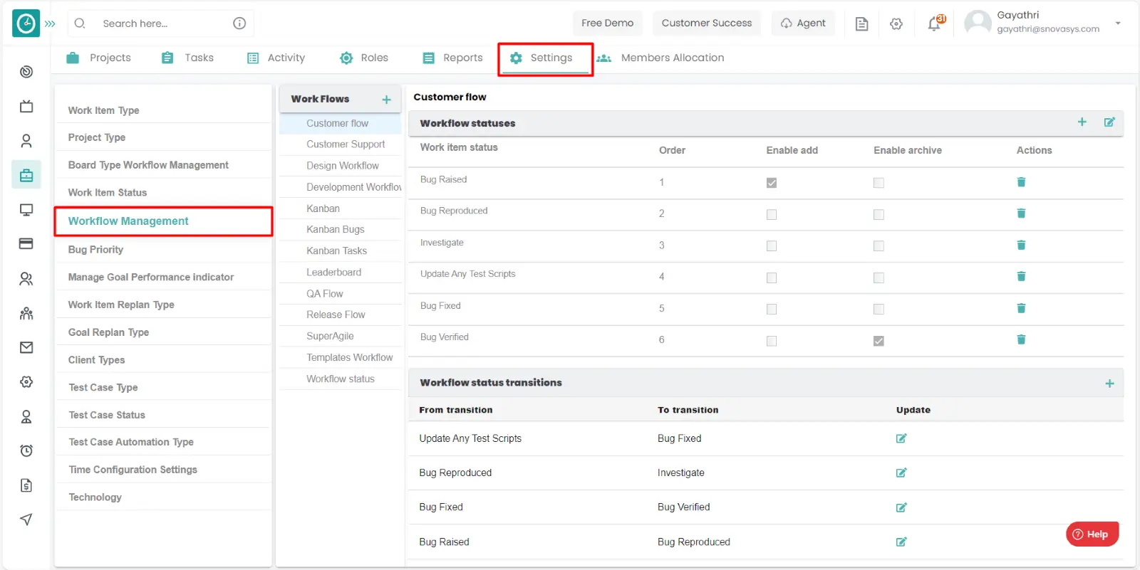 workflow management